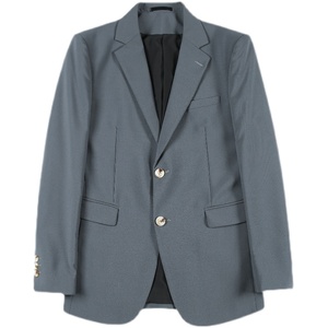 XZ502-P155单排扣西装外套男士商务免烫便服修身休闲纯色西服图片