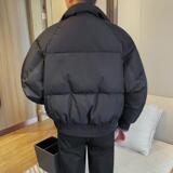 M23088-P255冬季男士羽绒服立领羽绒外套纯色百搭时尚短款羽绒服，男装羽绒服，电商B333