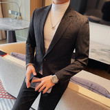 XF1051-P175西装外套男士一粒单排扣西服双开叉商务休闲时尚，男装西服，电商B333