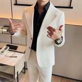 XF1033-P155西服男士秋季修身潮流休闲小西装外套上衣，男装西服套装，电商B333