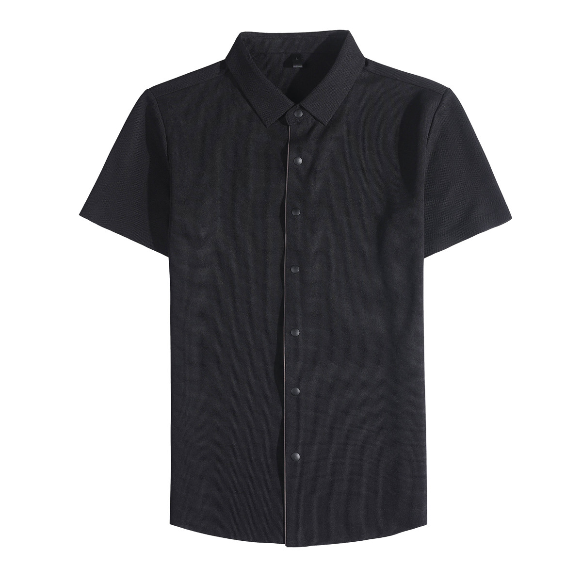 MJ1005-P58冰丝华夫格短袖开衫POLO衫男士夏季新款商务休闲修身,男装T恤,电商B333