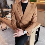 老款继续做23526-P175西装外套男士秋冬新款单排扣西服纯色商务，男装西服套装，电商B333