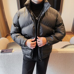 M2205-P198 棉衣男士秋冬新款立领面包服 短款加厚棉服图片