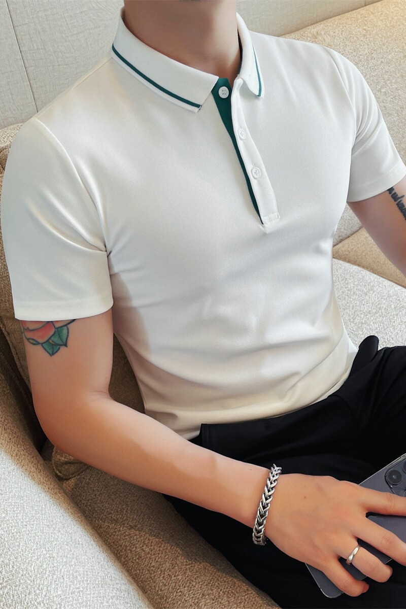 PL3606-P48短袖POLO衫男士体恤六边形蜂窝透气网眼抗皱不变形,男装Polo衫,电商B333