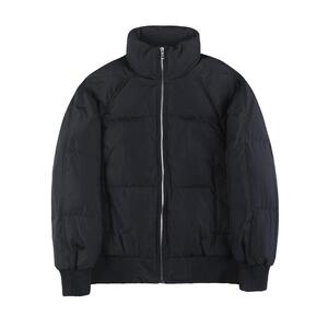 M23088-P255 冬季男士羽绒服立领羽绒外套纯色百搭时尚短款羽绒服图片