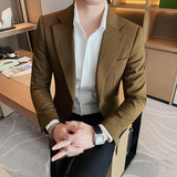 XZ085-P208两粒单排扣西装外套男士纯色商务休闲西服，男装西服套装，电商B333