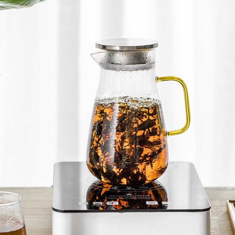 一屋窑冷水壶玻璃耐热高温防爆大容量水瓶白开水杯茶壶套装凉水壶