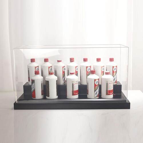 茅台12生肖收藏展示酒架酒柜封酒
