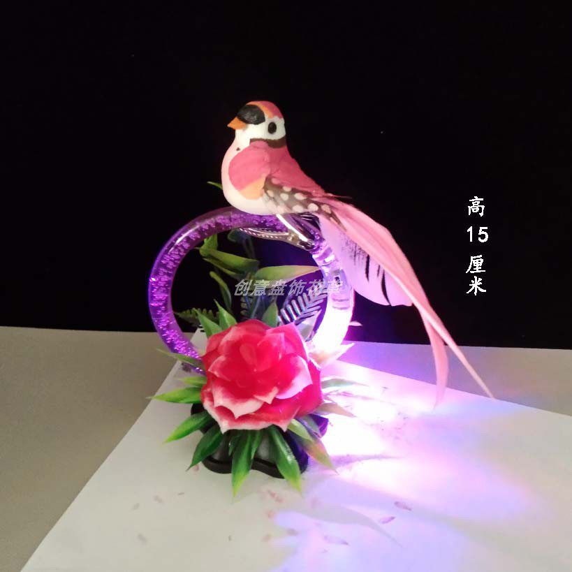 酒店菜品摆盘装饰花草摆盘鸟刺身火锅盘饰点缀菜品围边小摆件