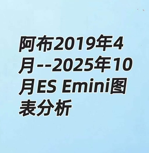 Al Brooks2019年4月–2025年10月ES Emini每日读图复盘电子资料！