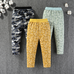 纯手工棉花儿童棉裤男女童保暖休闲修身亲子中学生青少年加厚冬装