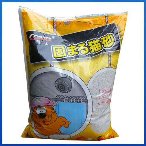 酷比柠檬猫砂10l团结膨润土