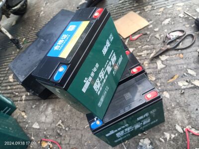 海宝电瓶电池48V60V72V电动车电池温州同城上门安装石墨烯铅酸22a