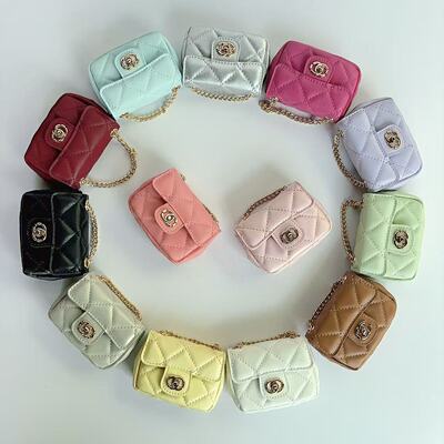 小香风迷你包包挂件高级感