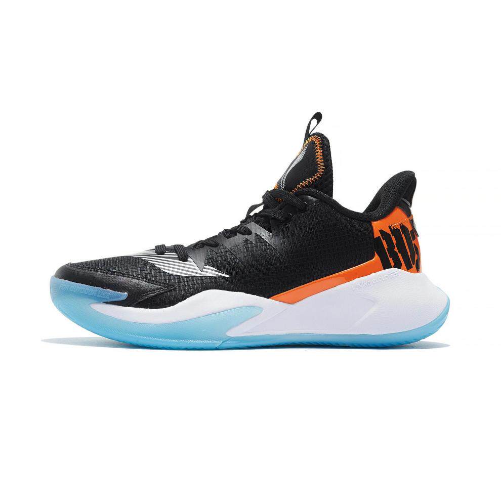 李宁篮球鞋暴风low低帮男鞋5新款减震回弹透气实战运动鞋abfs013