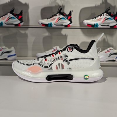 李宁男子减震回弹低帮篮球鞋