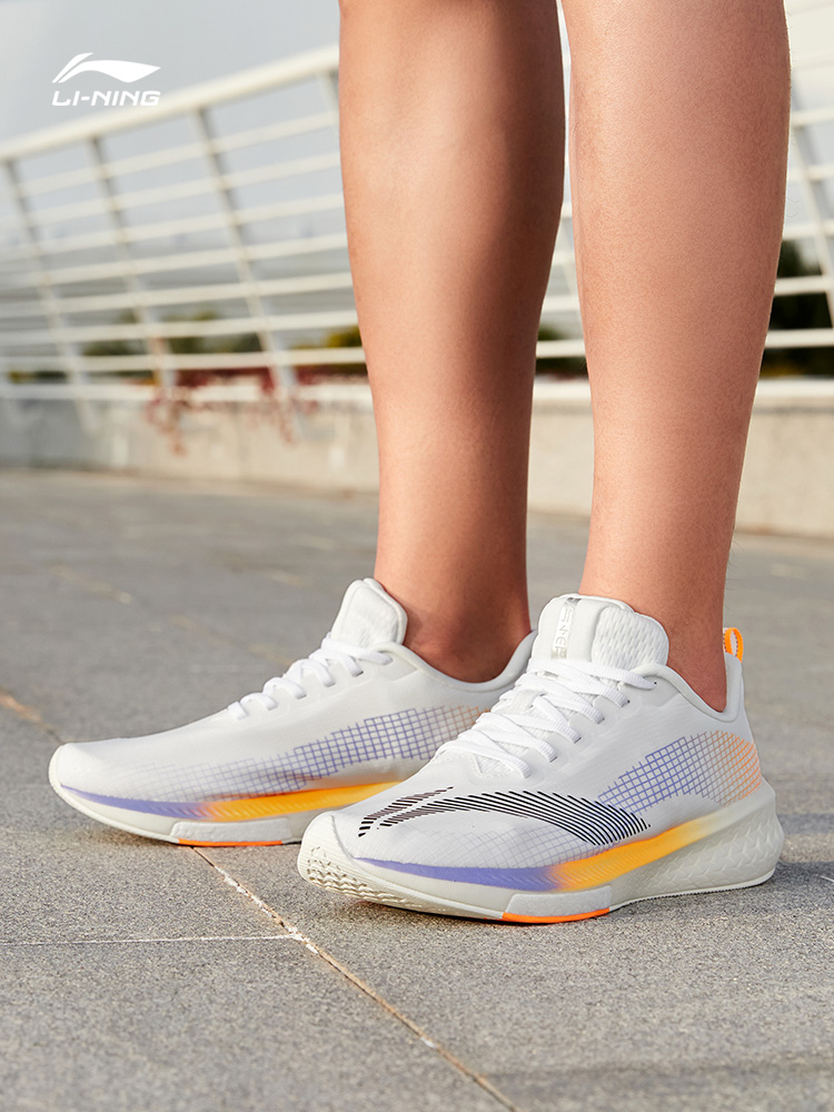 李宁男女跑步鞋2022夏赤兔5 Pro支撑稳定竞速情侣跑鞋ARMS003/004
