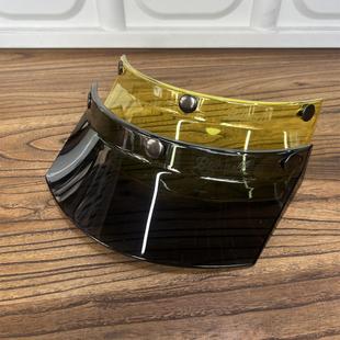 正品 biltwell复古计策头盔帽檐 三扣式3/4盔遮阳板BELL通用