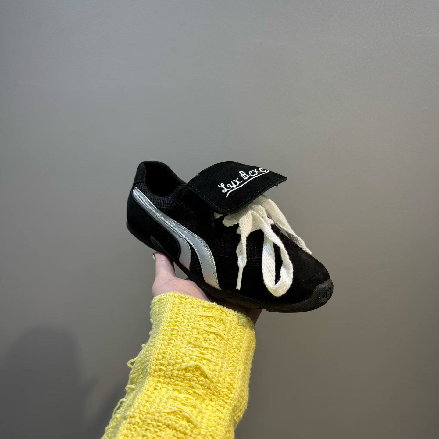 鞋子男2026新款休闲鞋网面阿甘鞋软底透气运动鞋潮百搭系带低帮鞋