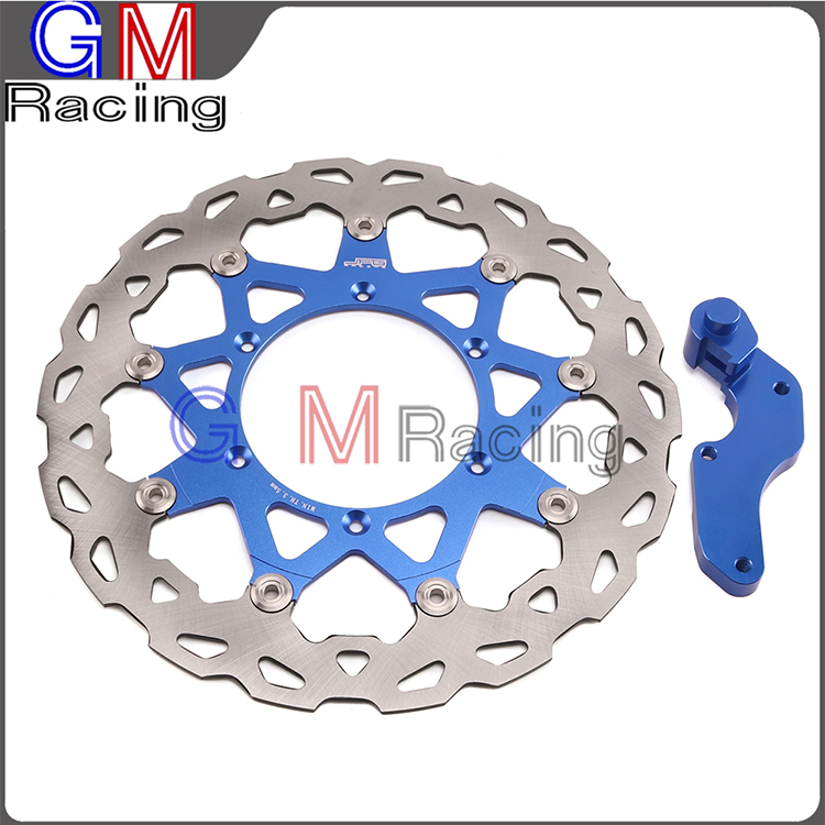 适用雅马哈YZ/YZF/WR/125/250F/400F/426F/450F刹车盘320MM浮动盘