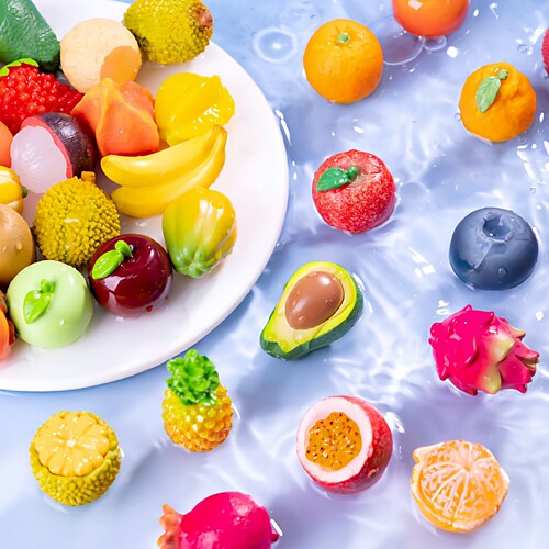 仿真火龙果莲雾大号水果食玩diy