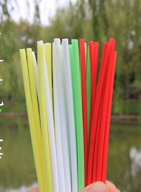 泡沫鱼漂老式怀旧溪流浮漂传统鱼标反离底管自制七星浮漂15.5CM长