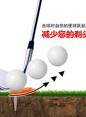 韩国进口Xnells新款高尔夫短Tee礼盒装子母钉塑料高尔夫瞄准练习