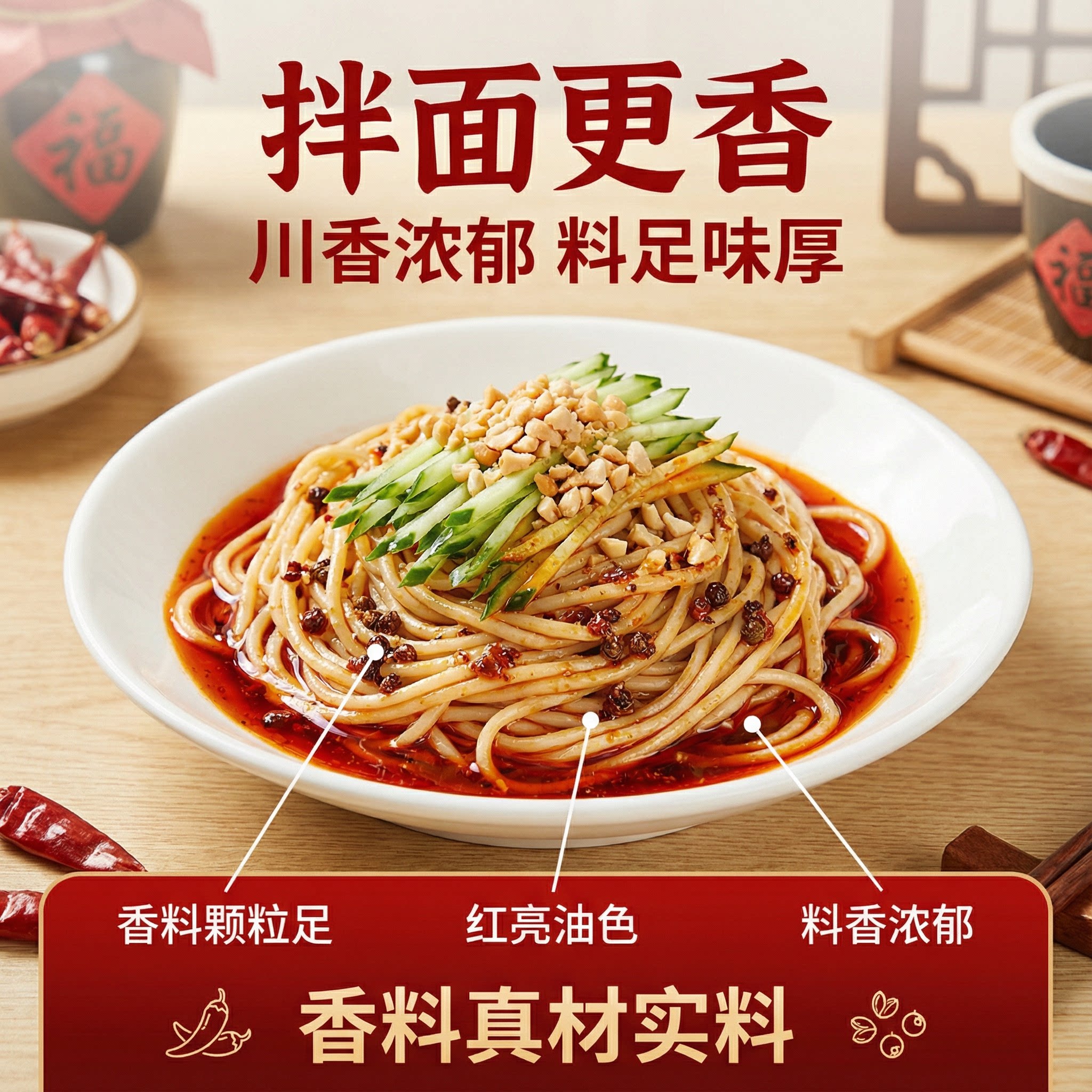 四川重庆凉面调料商用包装正宗麻辣鲜香料面馆配料开店桶装酱料