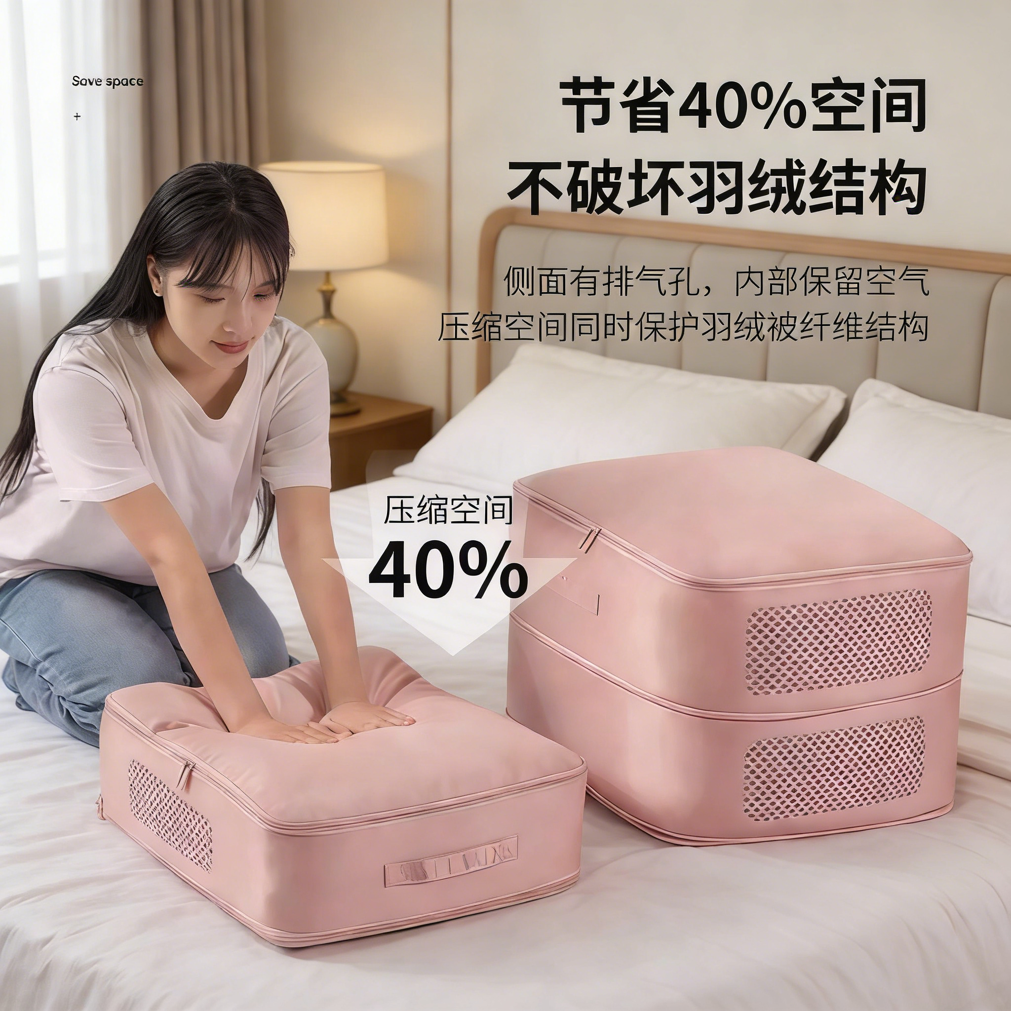 被子收纳袋真空压缩袋装羽绒服棉被衣服物专用袋被褥收纳整理神器,收纳整理,其他收纳袋,淘宝优惠券,粉丝福利购,淘宝优惠卷