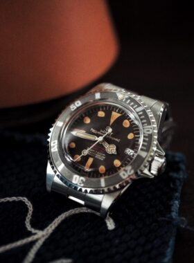 WMT Watch Green Label 系列RM0060C 手绘涂鸦做旧自动机械手表