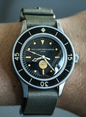 WMT Watch Seawolf – Milspec ( U.S.N. ) 复古自动机械手表
