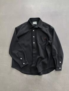 EPIDE Prefab 23FW 隐藏式磁力扣亨利领POLO潮流宽松男女衬衫外套