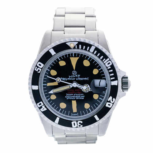 日志防水彩盘涂鸦手绘机械计时表