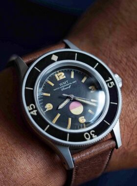 WMT Watch Seawolf – Classic II 重度氧化做旧潜水员自动手表
