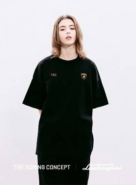 THE BORING CONCEPT TBC｜兰博基尼男女潮流宽松印花休闲短袖tee