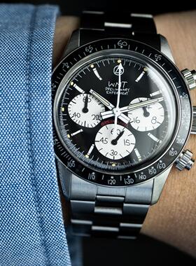 WMT Watch Green-Label 系列 GP1MKII0010C 手绘涂鸦黑石英手表