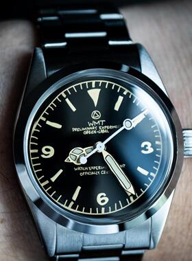 WMT Watch Green-Label系列BC0010C手绘涂鸦复古369自动机械手表
