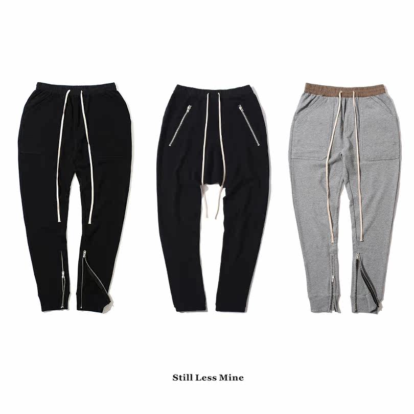 Formal agency Still Less Mine 17AW SLM Drawstring Trousers zipper trousers High Street FOGin the Men's clothing, Casual pants  category - from Buy2taobao.com to provide professional Taobao agent buy service