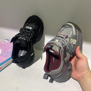 欧货老爹鞋女ins潮2024年秋季新款增高小个子松糕厚底运动休闲鞋