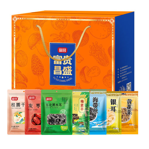 富昌干菌礼盒南北干货节日送礼