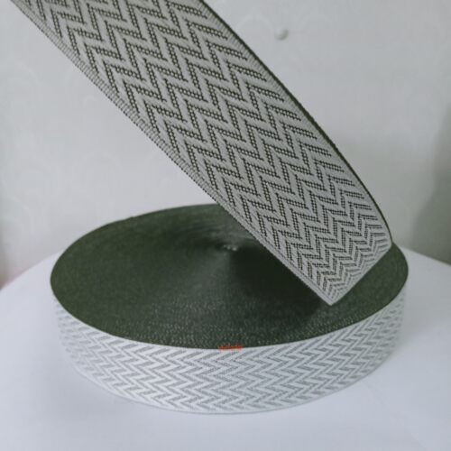 4.3CM宽席梦思包边带涤纶丝厂家床垫辅料围边带人字纹织带包边条