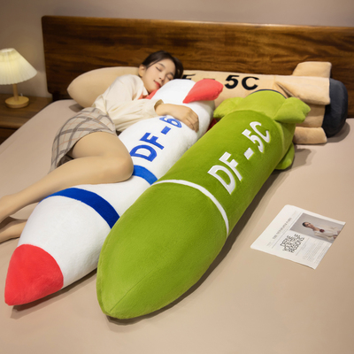 【原创】DF-5C导弹睡觉抱枕长条