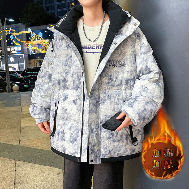 2026新款个性迷彩厚款中长款棉衣男工装夹克学生宽松大码棉服外套,男装,棉衣,淘宝优惠券,粉丝福利购,淘宝优惠卷