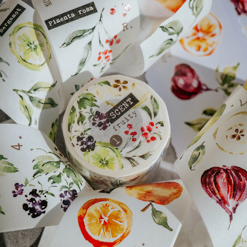 香气研究所手帐胶带台湾猫老大