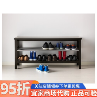 宜家代购图西格鞋架凉鞋架晒鞋架收纳整理架简易鞋架鞋柜简约欧式