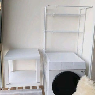 IKEA宜家托格尼搁板白色厨房家用卫生间收纳架置物架