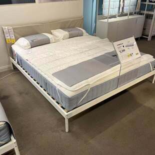 宜家代购瓦勒沃格袋装弹簧床垫单人双人硬型加硬型家用卧室宿舍