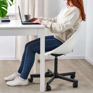 IKEA宜家ELDBERGET埃尔伯格/LOBERGET洛贝里特转椅电脑椅书桌椅