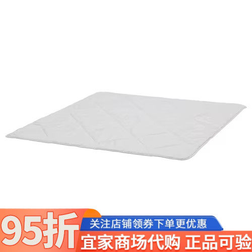 IKEA宜家哈德洛卡床褥白色多尺寸可选简约耐用欧式