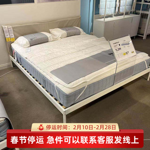 宜家代购瓦勒沃格袋装弹簧床垫单人双人硬型加硬型家用卧室宿舍
